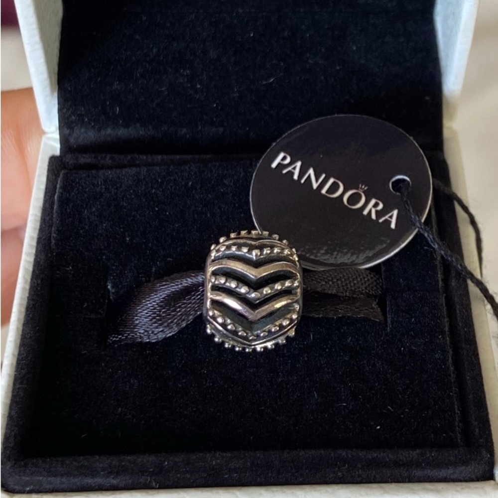 Elegant design…. Authentic Pandora Charm!